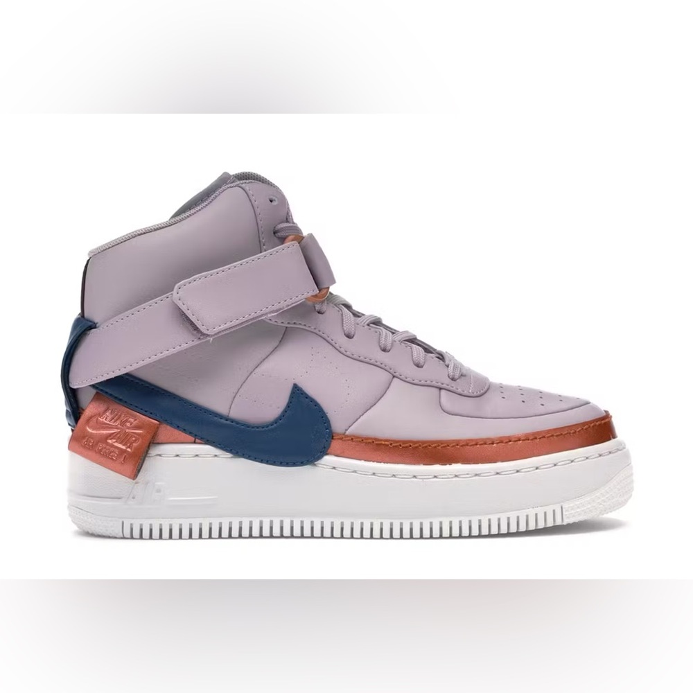 Nike Air Force 1 Shadow in Lavender and Navy